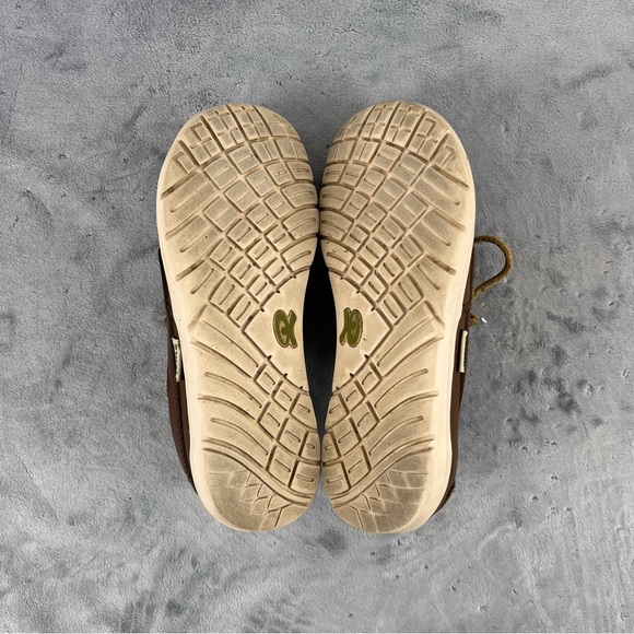 LEMS Mariner Womens Brown Leather Boat Loafers Deck Shoes EU 36 US 6-6.5 - Picture 9 of 10